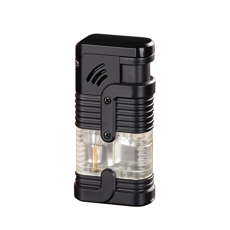 New Turbine Butane Gas Wind Proof Direct Charge Metal Torch Home Kitchen Gas Stove Outdoor Camp Barbecue Cigar Ignition Lighters - Image 6