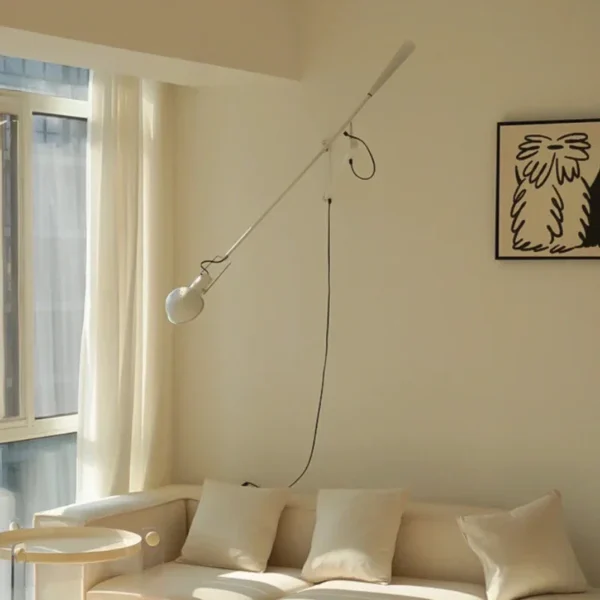 LED Long Arm Swing Wall Lamp Rotatable Metal Light Nordic Design Bedroom Living Room Study Bedside Home Decor Lighting Fixtures - Image 4