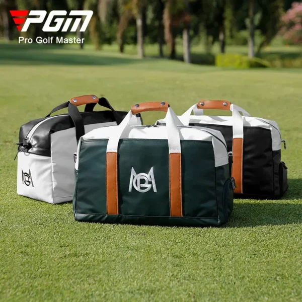 PGM Golf Clothing Bag for Men and Women PU Material Lightweight Waterproof Travel Tote Bag Handbag - Image 5