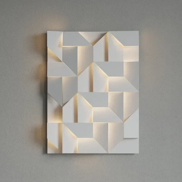 Modern Indoor Wall Lamp Geometric Design LED Sconce Background Light for Living Room Bedroom Hallway Home Decoration Lighting - Image 3